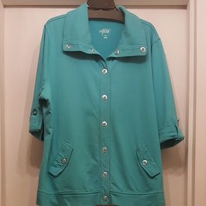 Style & Co. Sport Woman 3X Athleisure Jacket